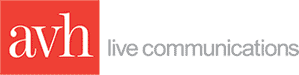 AVH live communications logo